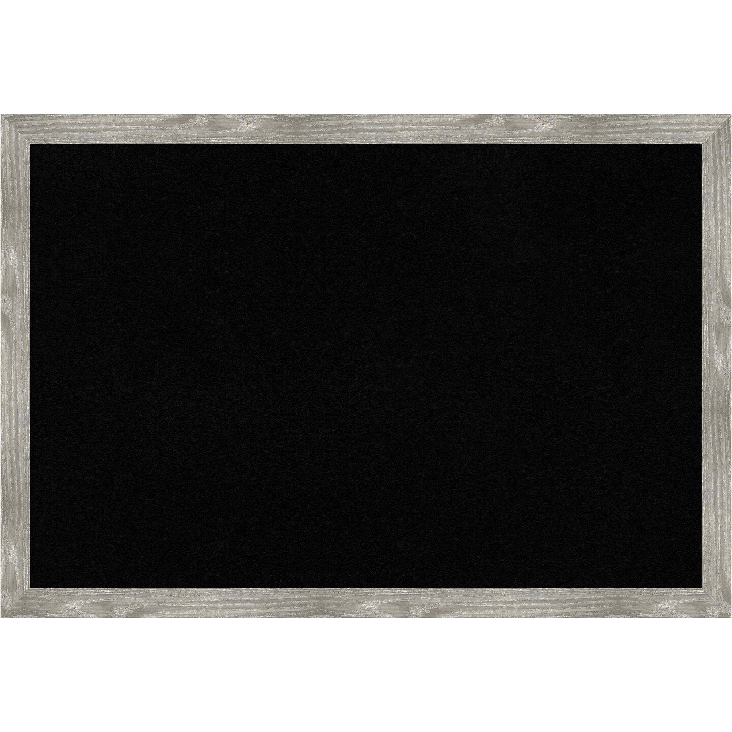 Dove Greywash Square Framed Corkboard, Black Cork
