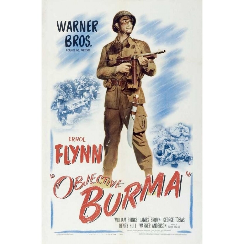 Pop Culture Graphics Objective  Burma Movie Poster (11 x 17) - Item  MOVAB29850