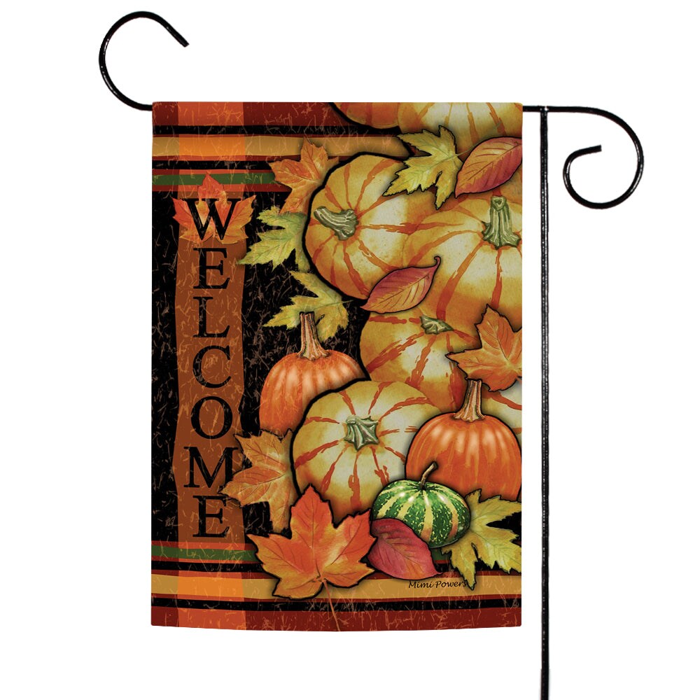 Tumbled gourds decorative thanksgiving flag michaels