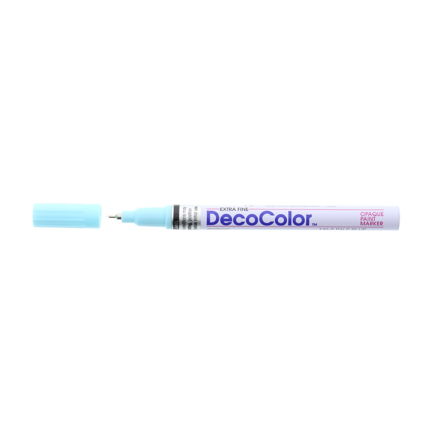 Uchida DecoColor Paint Marker, Extra-Fine, Pale Blue