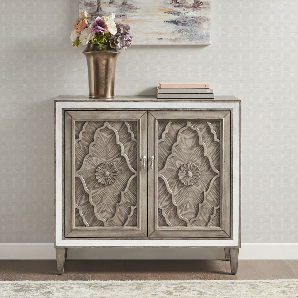 Gracie Mills   2 -Door Accent Cabinet