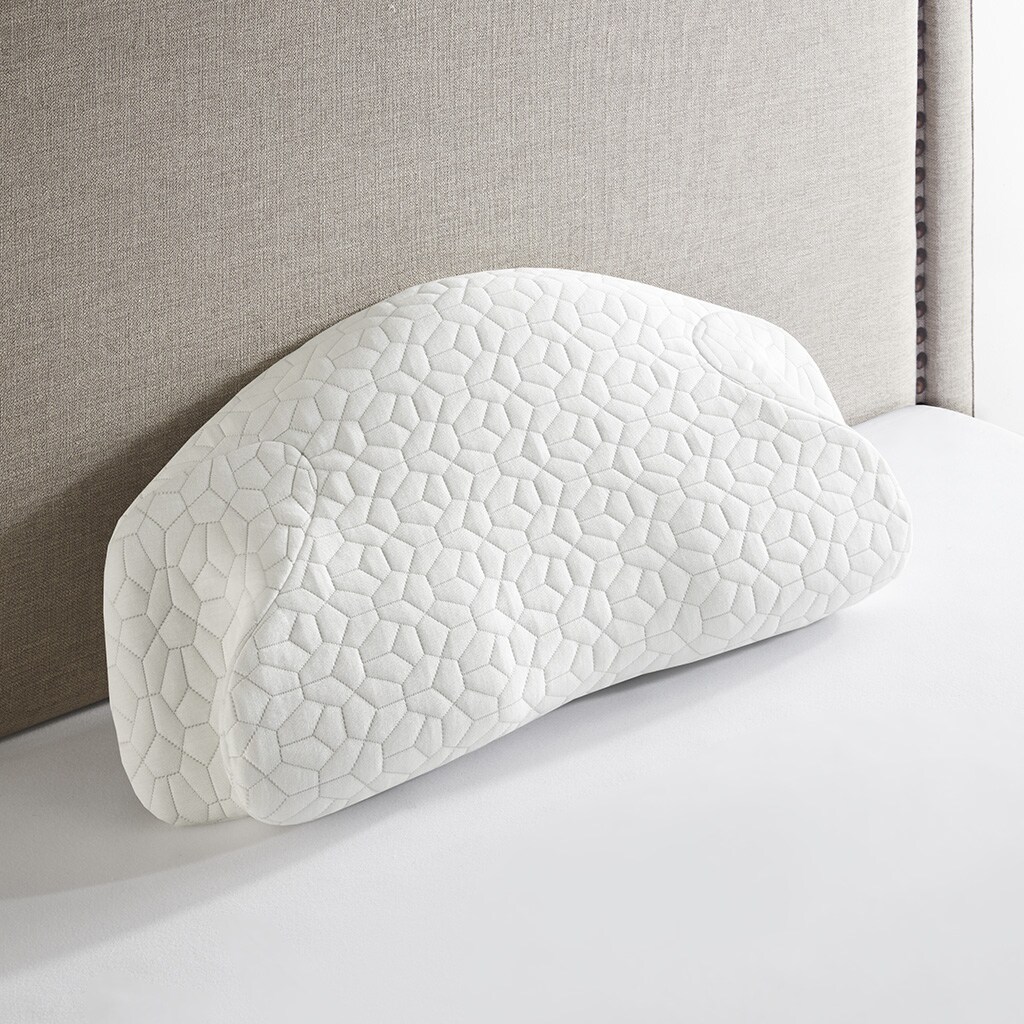 Gracie Mills Angel Winged Contour Foam Pillow with Removable Rayon from Bamboo/Poly Cover