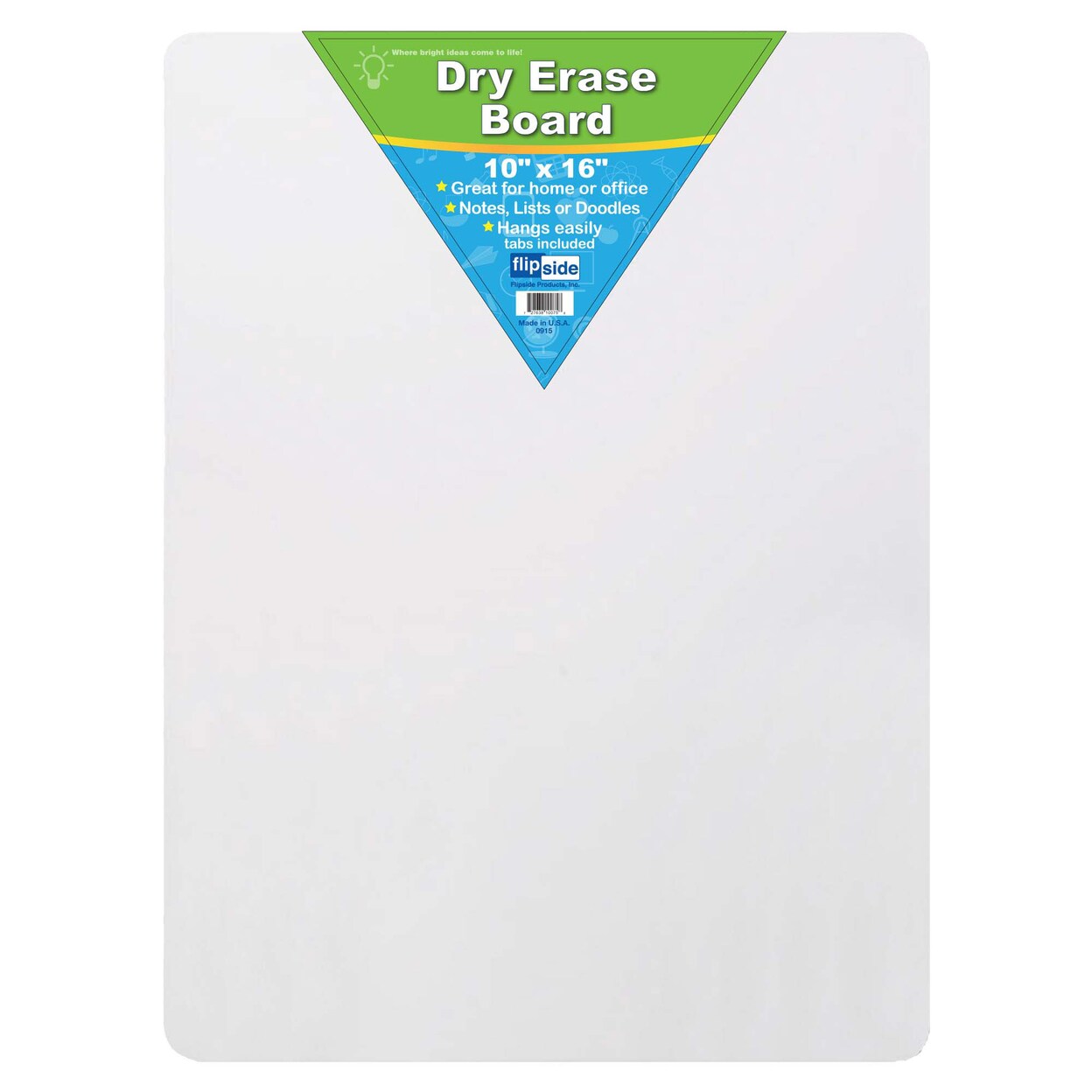 Flipside Products Office, School, Home, College 10 x 16 Dry Erase Board