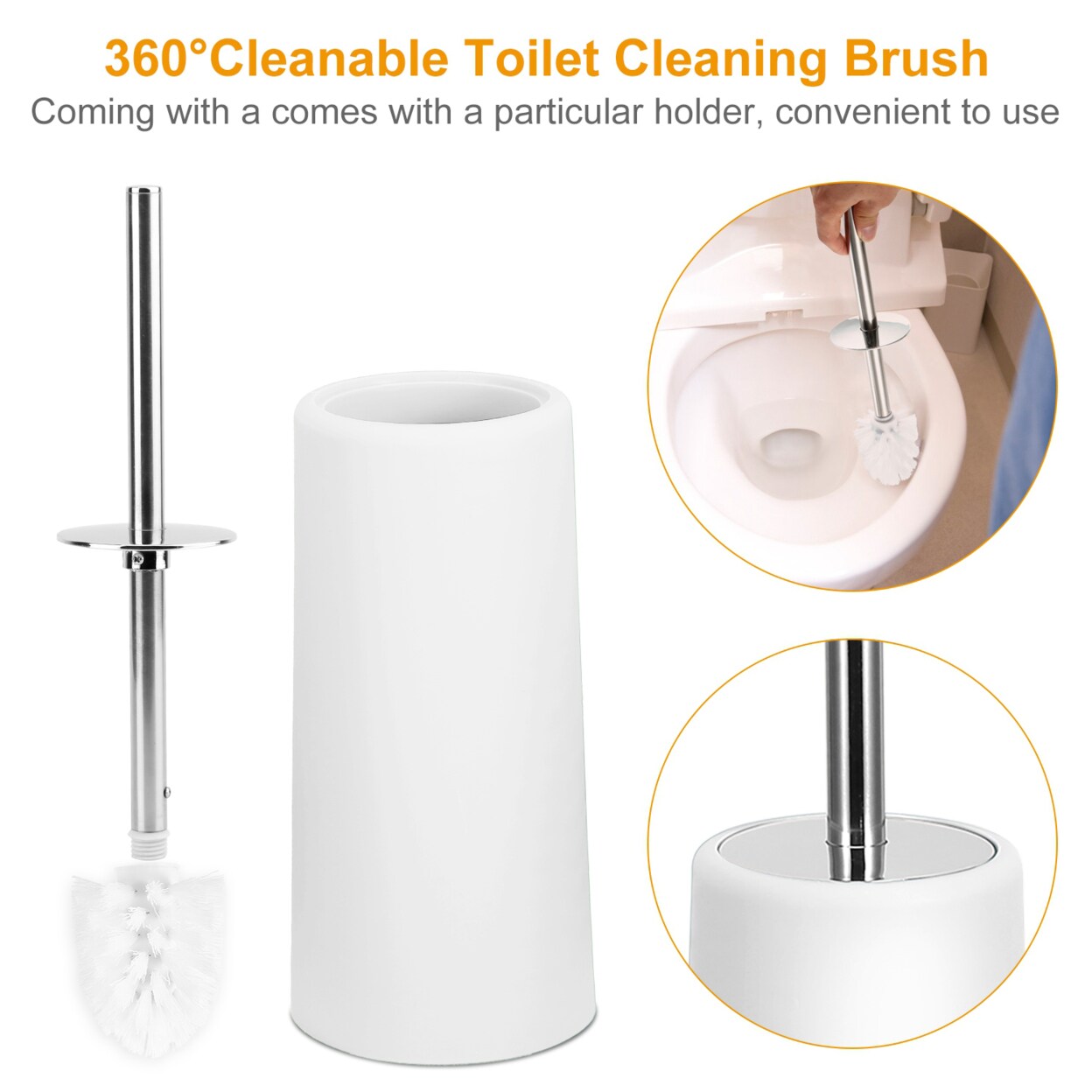 6 Pcs Bathroom Accessories Set Black Pp Soap Dispenser Toothbrush Holder Tumbler