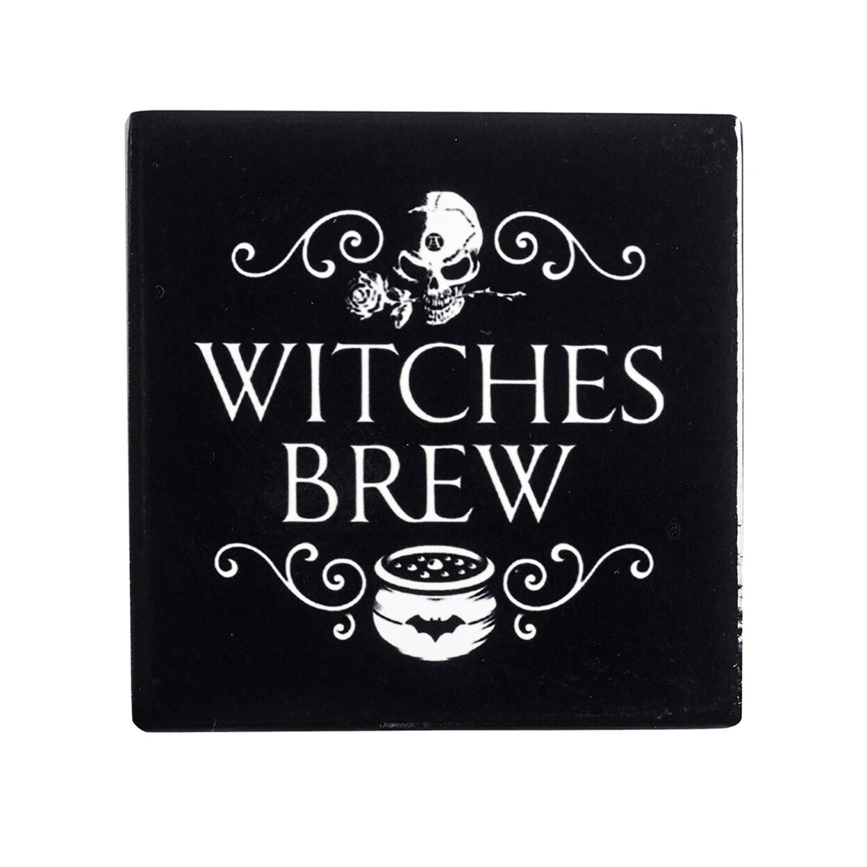 Witches Brew Black Ceramic Tea Pot