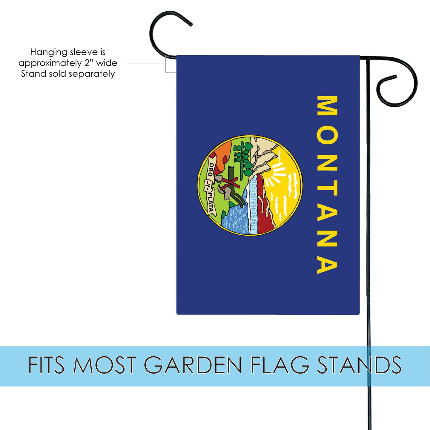 Montana State Flag Decorative  Flag