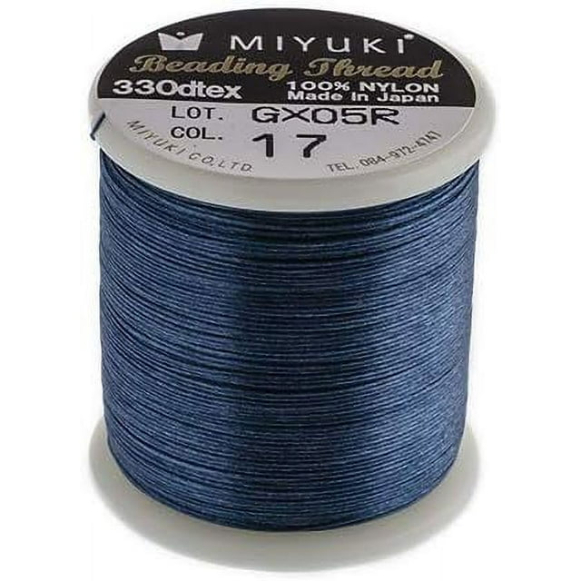 55 Yard Japanese Miyuki Thread 100% Nylon Beading Thread 330 DTEX