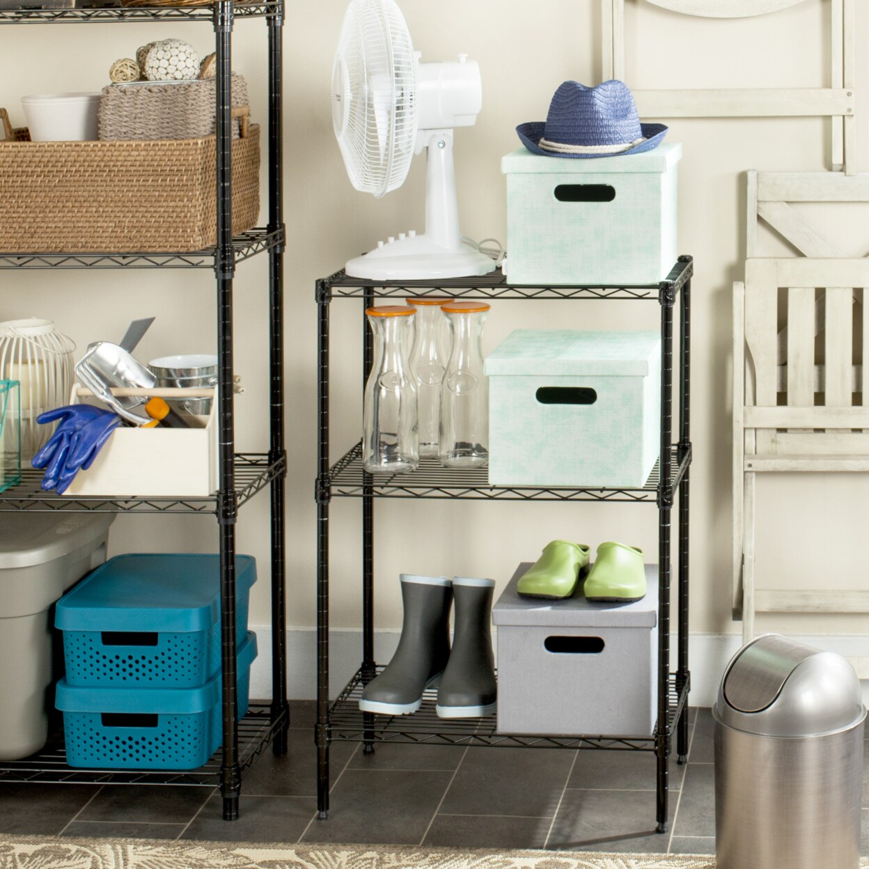 Chrome Cupboard Shelf