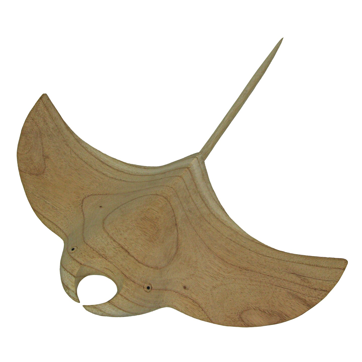 Hand Carved Wood Stringray
