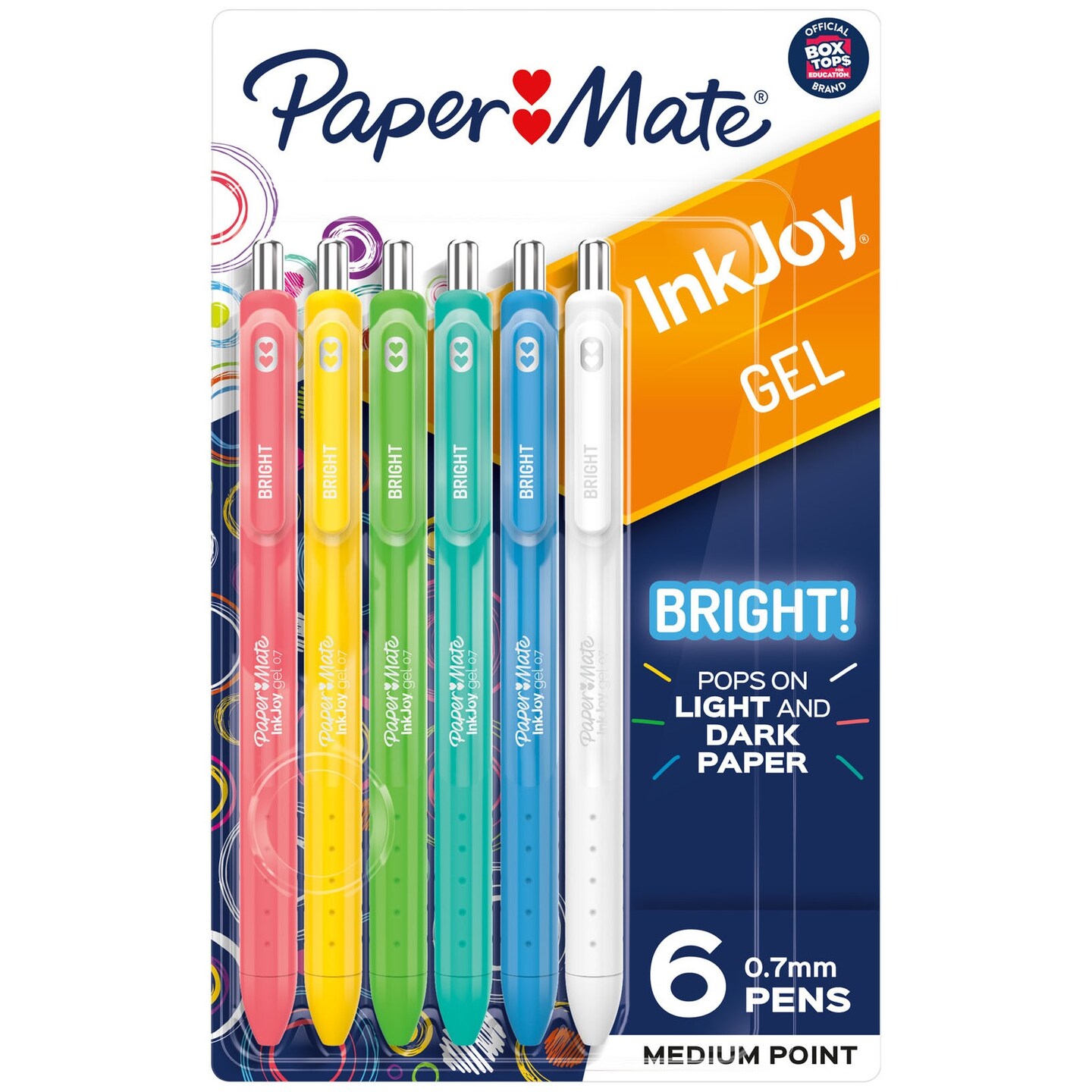 Paper Mate Inkjoy Gel Pens .7mm 6/PkgAssorted Michaels