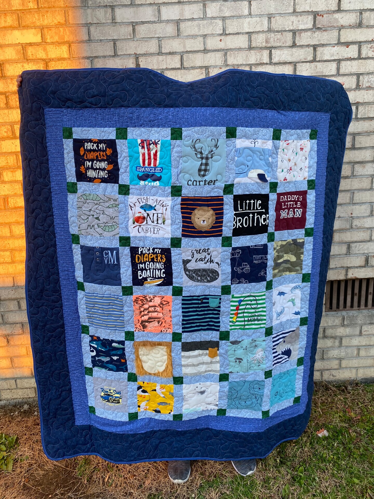 Custom Baby Clothes Memory Quilt MakerPlace by Michaels