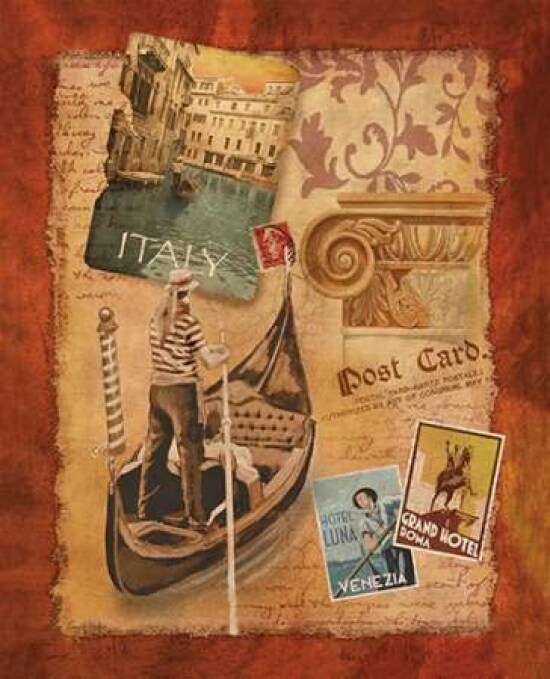 Memories of Italy Poster Print by Conrad Knutsen - Item # VARPDX20436