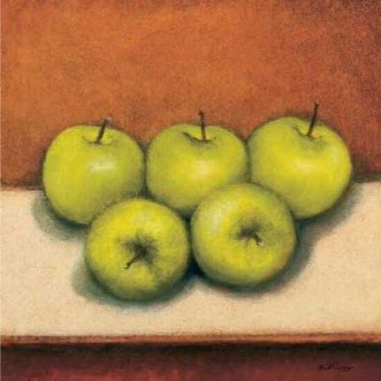 Granny Smith Apples Poster Print by Bill Creevy - Item # VARPDXCRE011