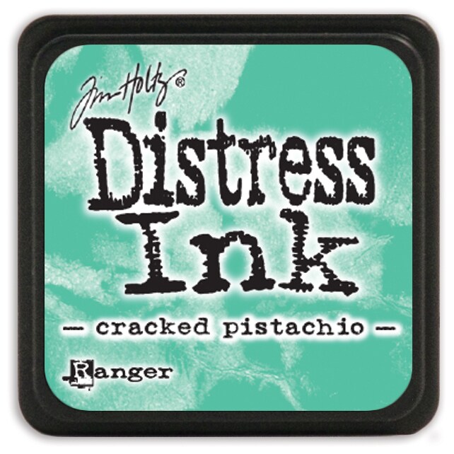 Tim Holtz Distress Mini Ink Pad-Cracked Pistachio