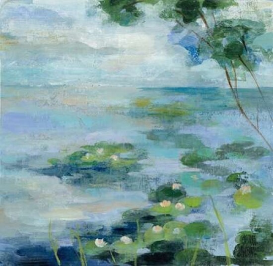 Lily Pond II Poster Print by  Vassileva Silvia - Item # VARPDX18561
