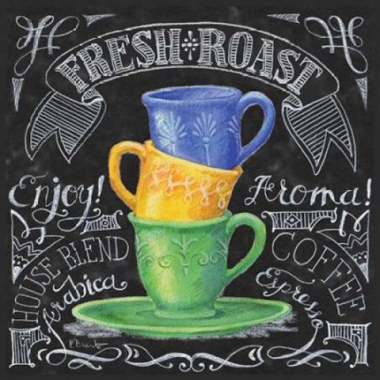 Chalkboard Coffee I Poster Print by Paul Brent - Item # VARPDXBNT650