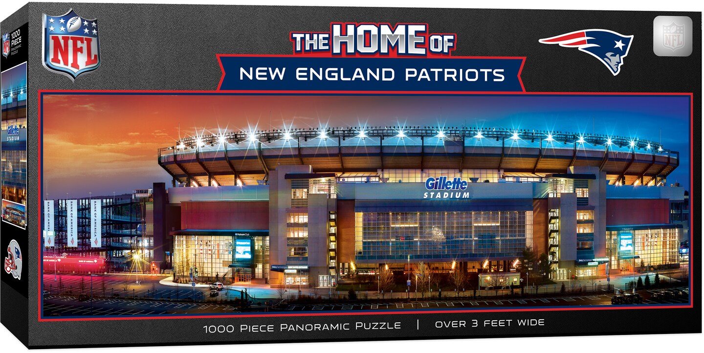 MasterPieces 1000 Piece Sports Jigsaw Puzzle - NFL New England Patriots ...