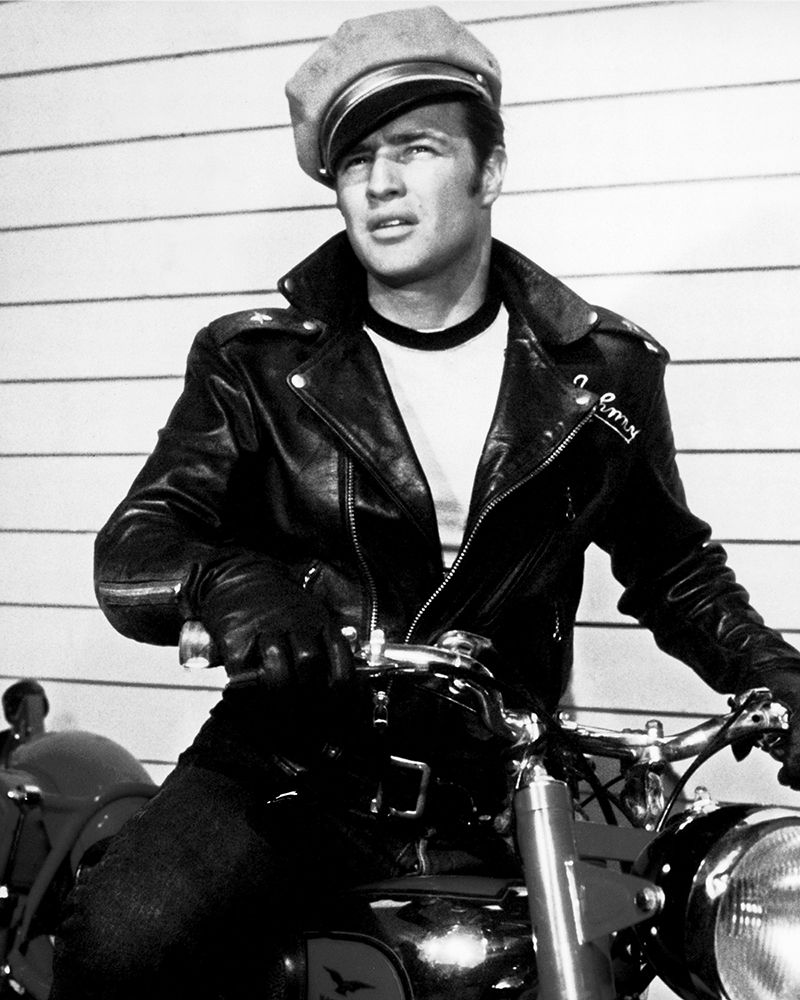 Marlon Brando - The Wild One Poster Print by Hollywood Photo Archive ...