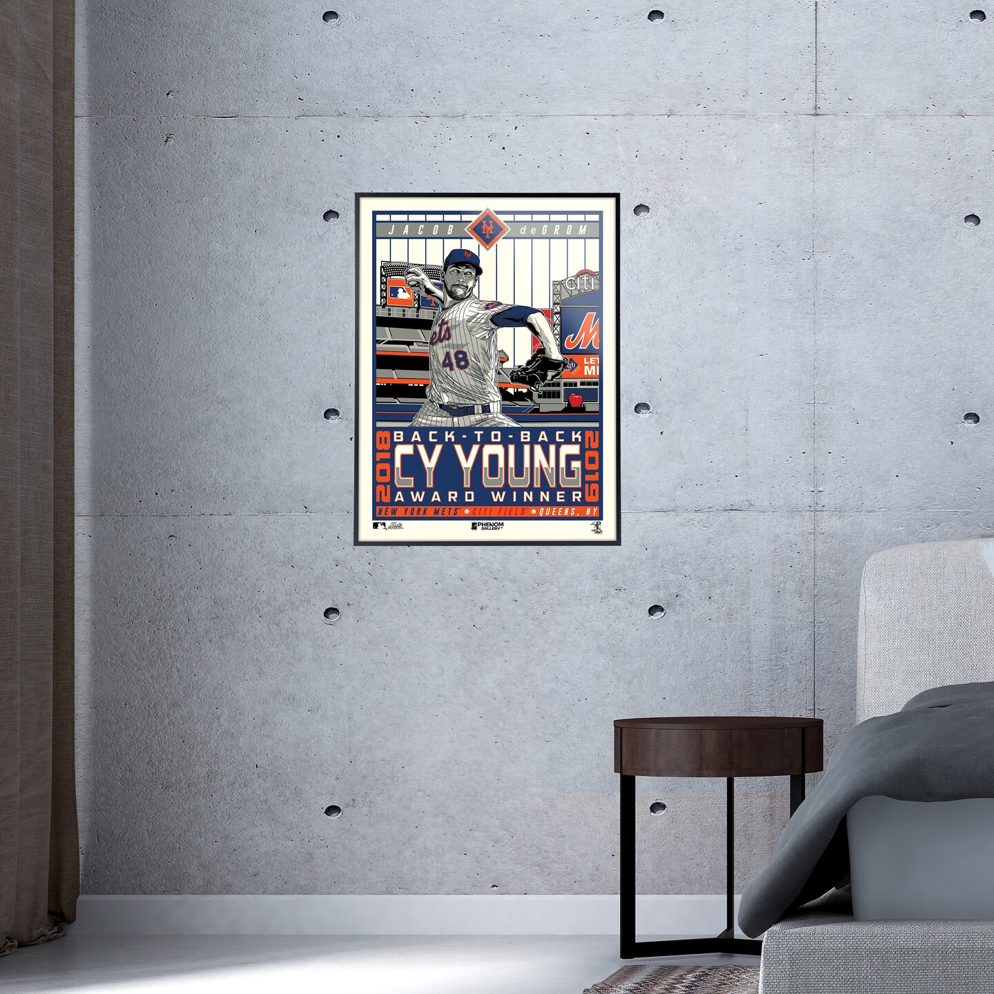 Jacob Degrom Framed Art Prints