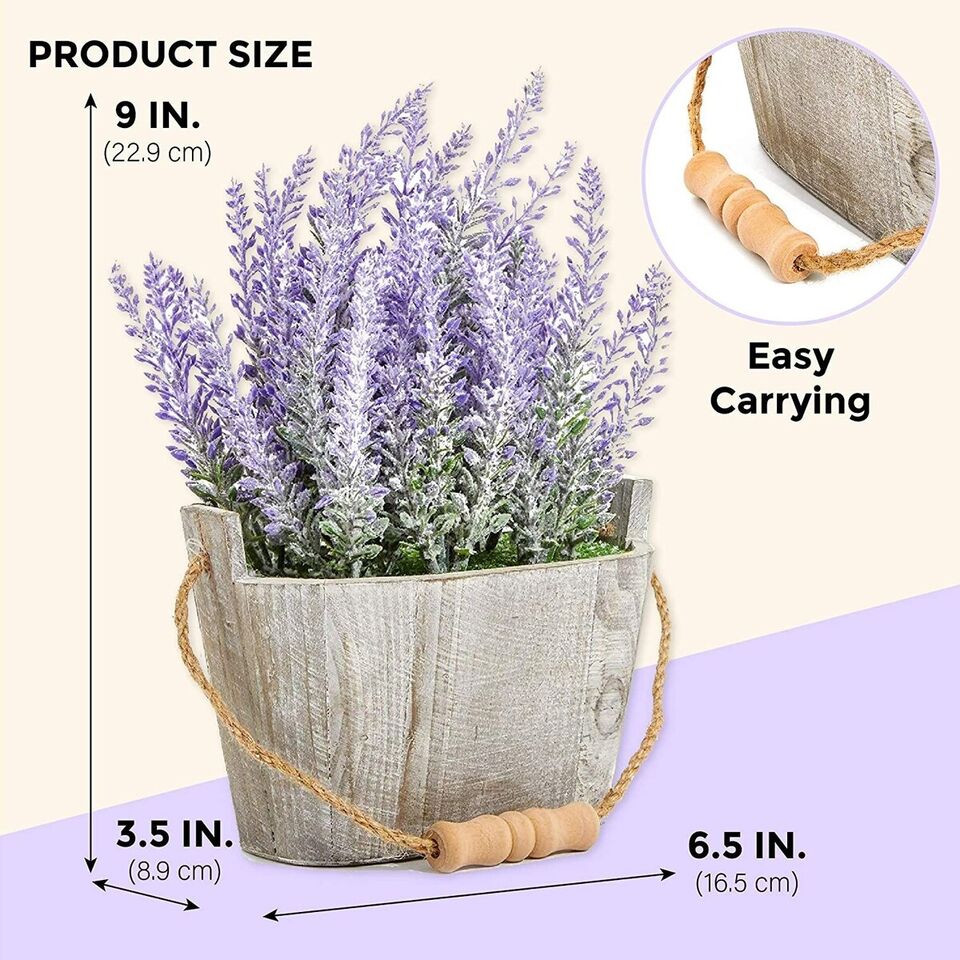 Artificial Lavender Fake Flower Plant