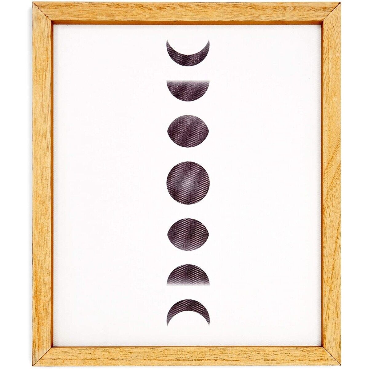 Moon Phases Wall D&#xE9;cor, Modern Framed Art