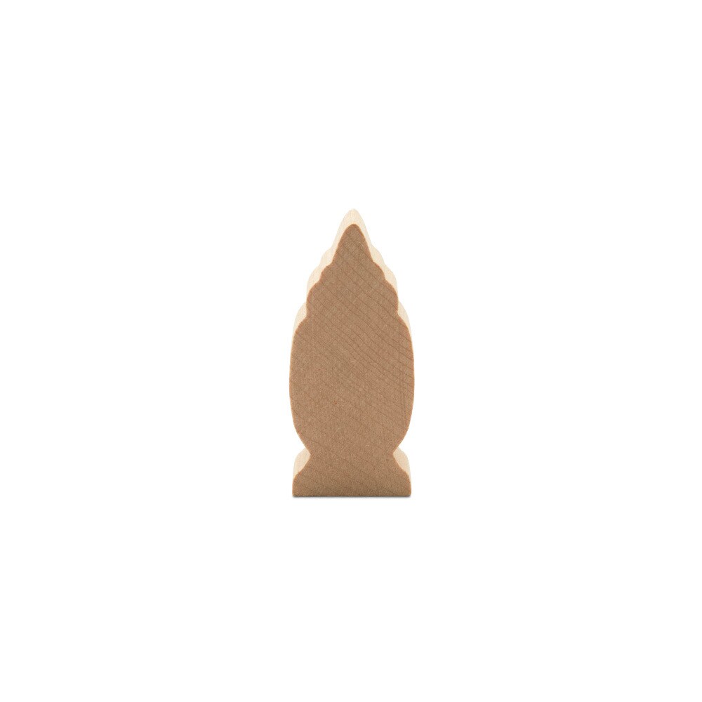 Small Gnome Wood Shape 1-3/4 inch, Embellishments for Crafts | Woodpeckers