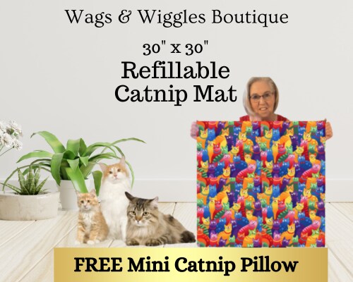 30 x 30 All Natural Refillable Catnip Mat MakerPlace by Michaels