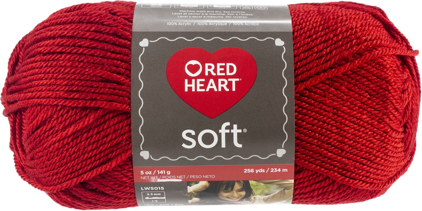 skærm Mange taktik Multipack of 12 - Red Heart Soft Yarn-Really Red | Michaels