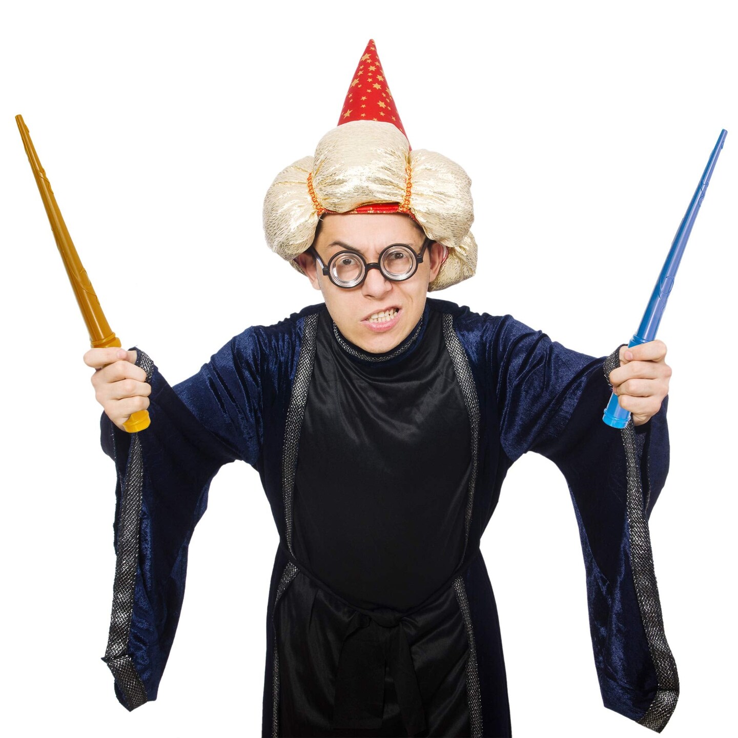 Fun Express Wizard Wands (Set of 12)-Spellbound Magical Wands