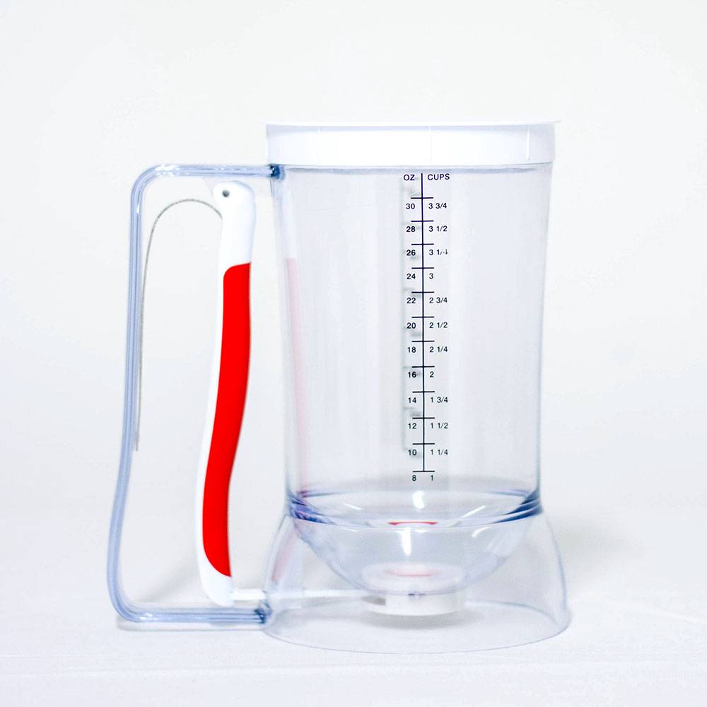 Norpro Batter Dispenser Soft Grip Handle 4 Cups Clear with Measurements