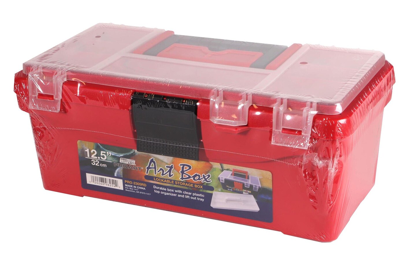 Pro Art Translucent Top Organizer Art Box