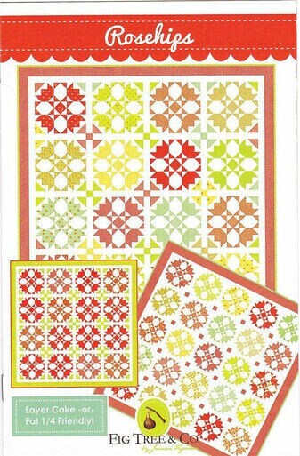 Pattern~Rosehips~2 Sizes by Fig Tree & Co., Color: Multicolor, Count: 1 ...