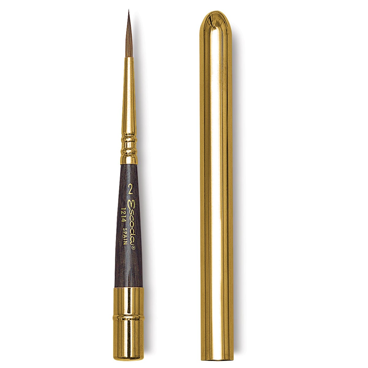 Escoda Reserva Kolinsky-Tajmyr Sable Brush - Pocket Round, Short Handle, Size 2