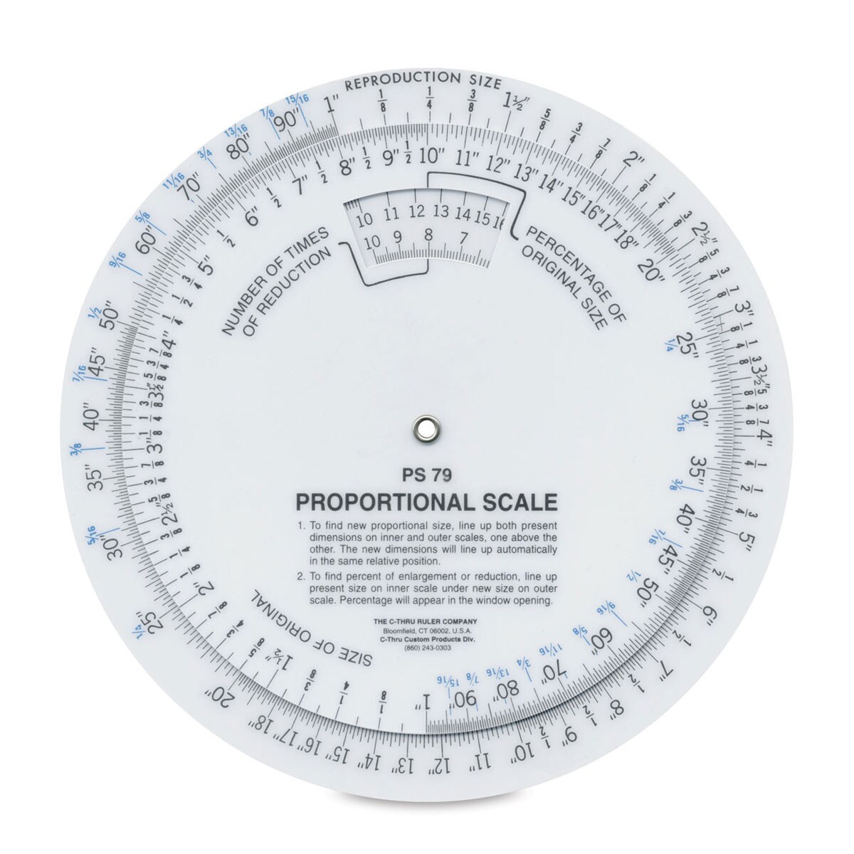 Westcott Proportional Scale - 6&#x22;