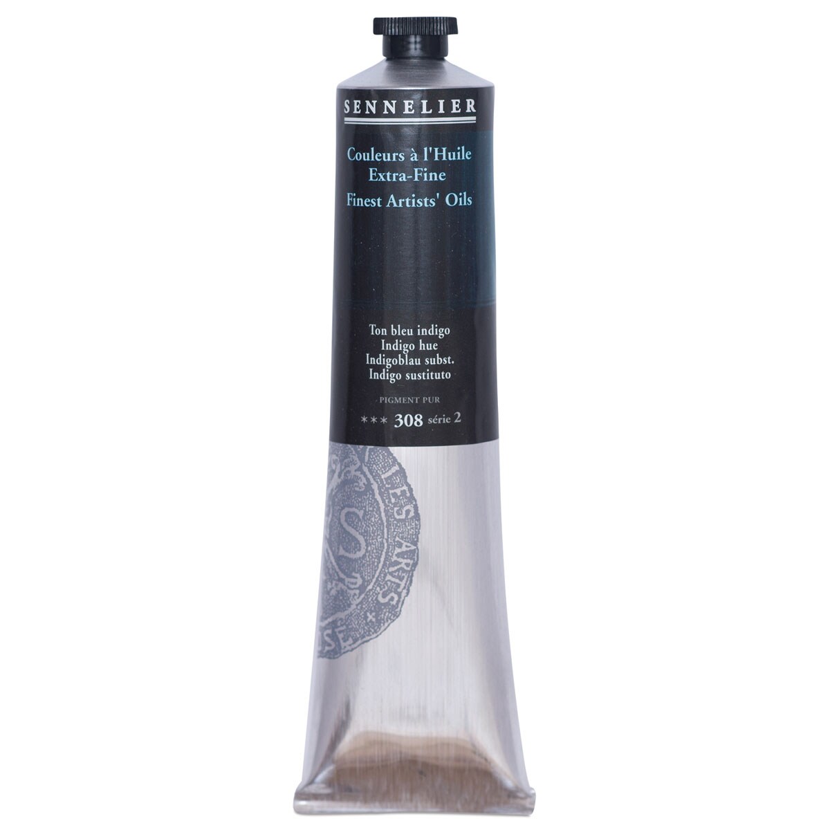 Sennelier Artists' Extra Fine Oil Paint - Indigo Hue, 200 ml tube