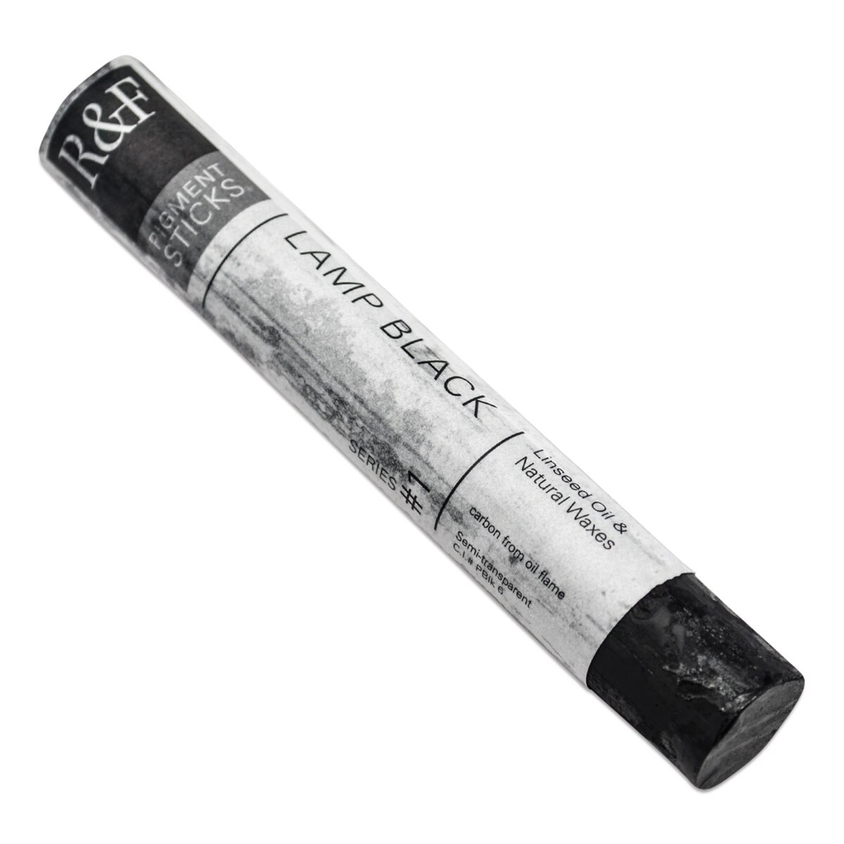 R&#x26;F Pigment Stick - Lamp Black, 38 ml stick
