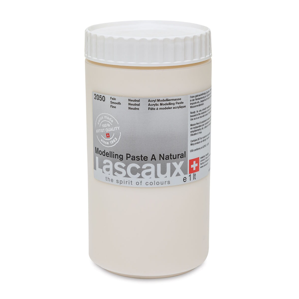 Lascaux Modeling Paste A Natural, Smooth, 1 liter jar Michaels