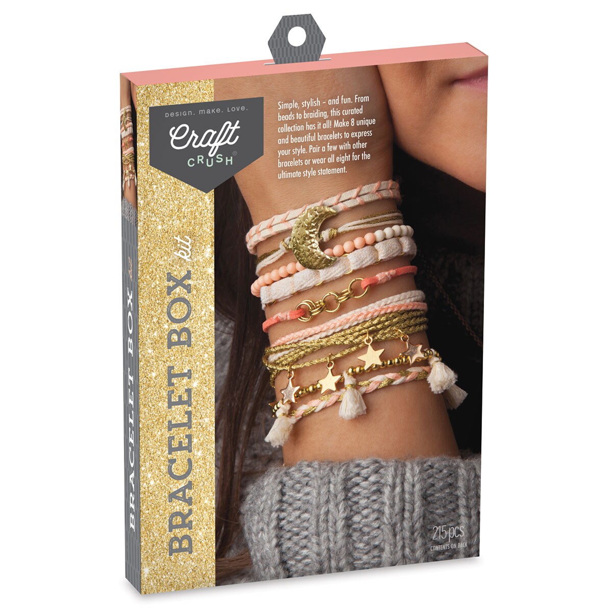 Craft Crush Bracelet Box Kit - Gold