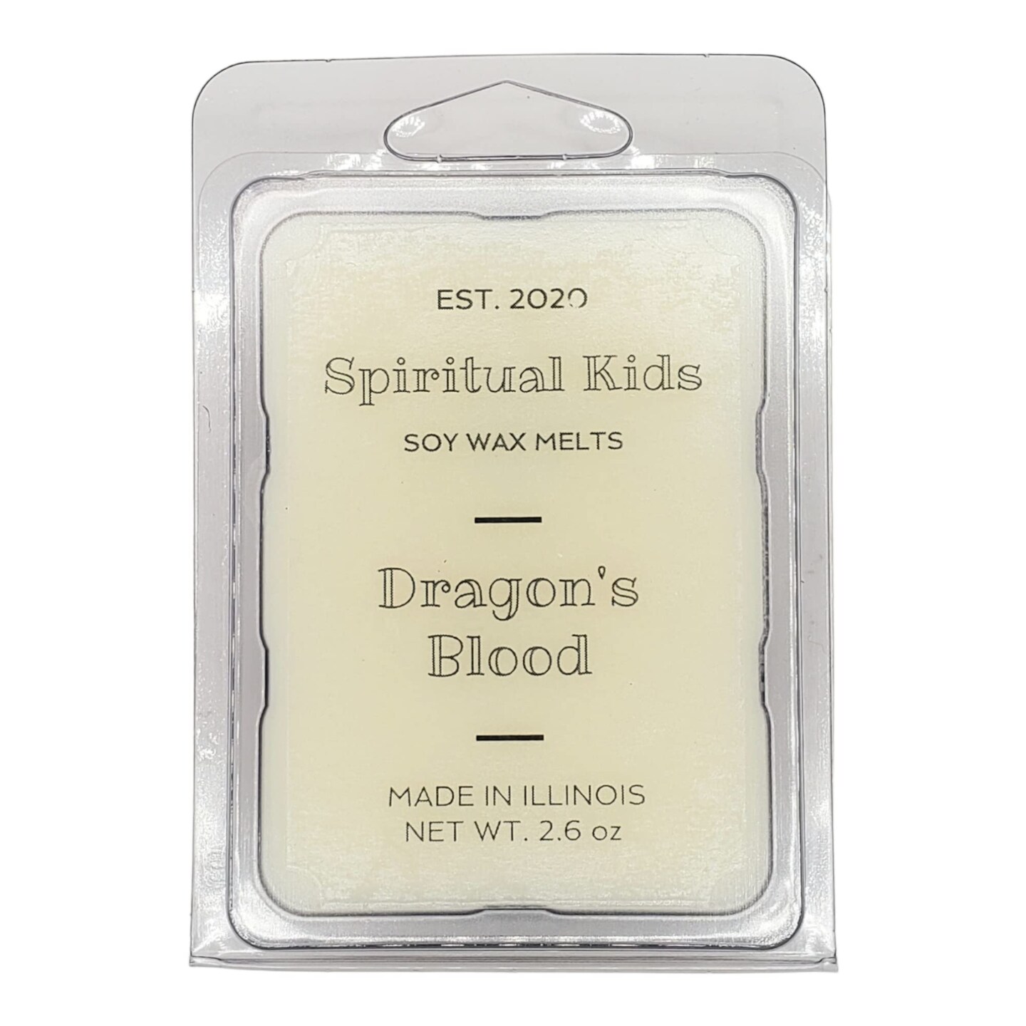 Dragon's Blood Soy Wax Melts 2.6oz 6 Cubes Hand Poured with Fragrant/Essential Oils HIGHLY SCENTED