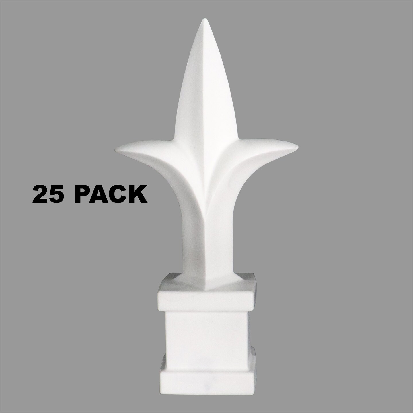 Fence Finials Trident Spear Polypropylene Decorative Fence Toppers
