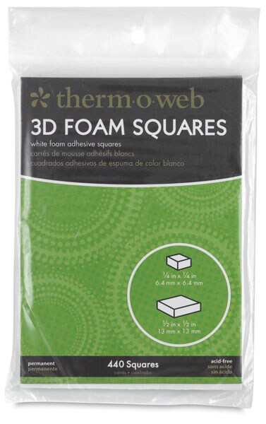 Therm-O-Web 3D Foam Squares - Pkg of 440