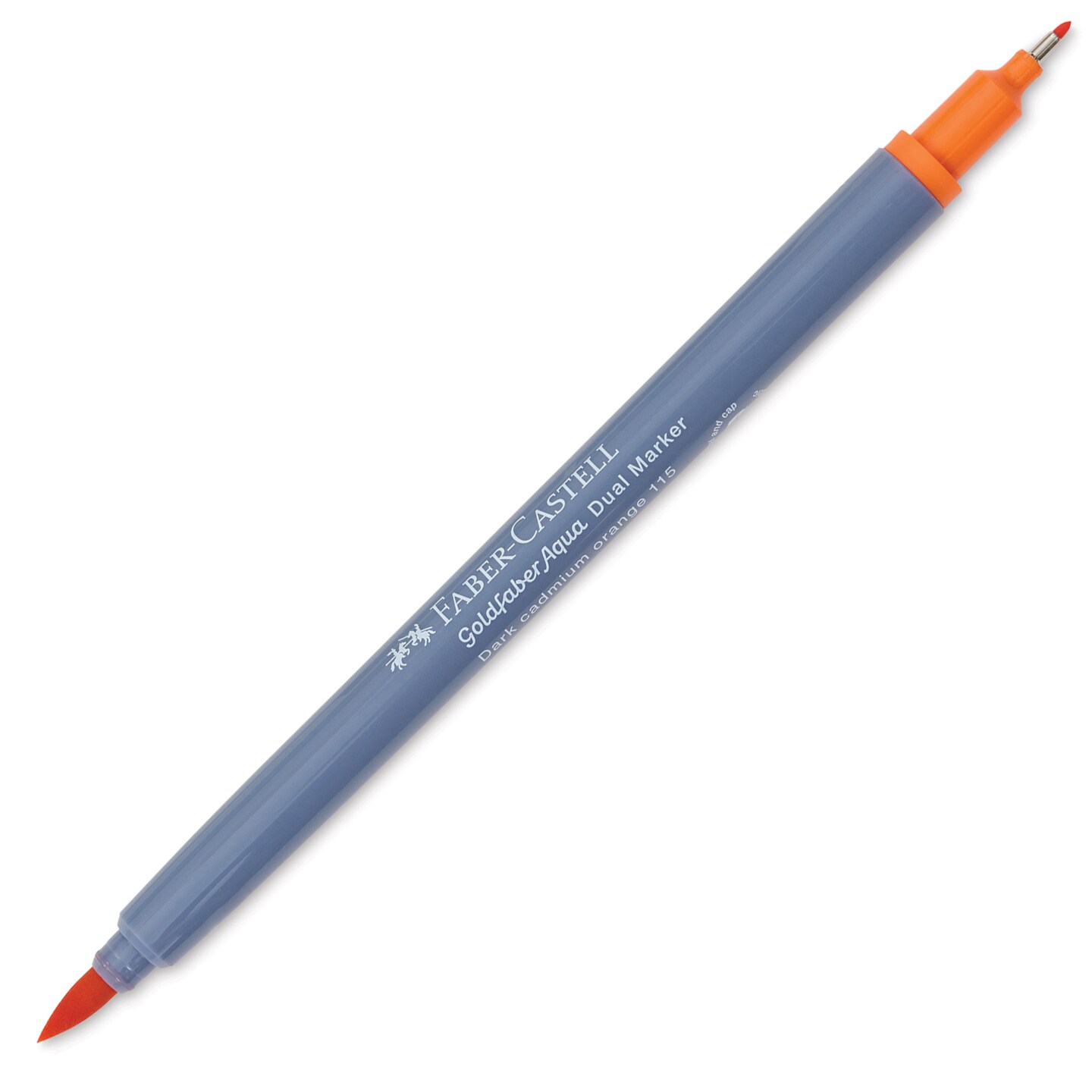 Faber-Castell Goldfaber Aqua Dual Marker - 115 Dark Cadmium Orange