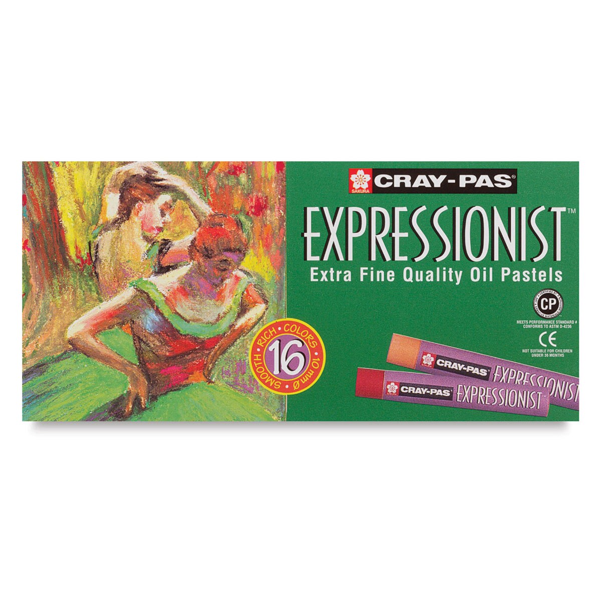 Sakura Cray-Pas Expressionist Oil Pastel Sets - Set of 16