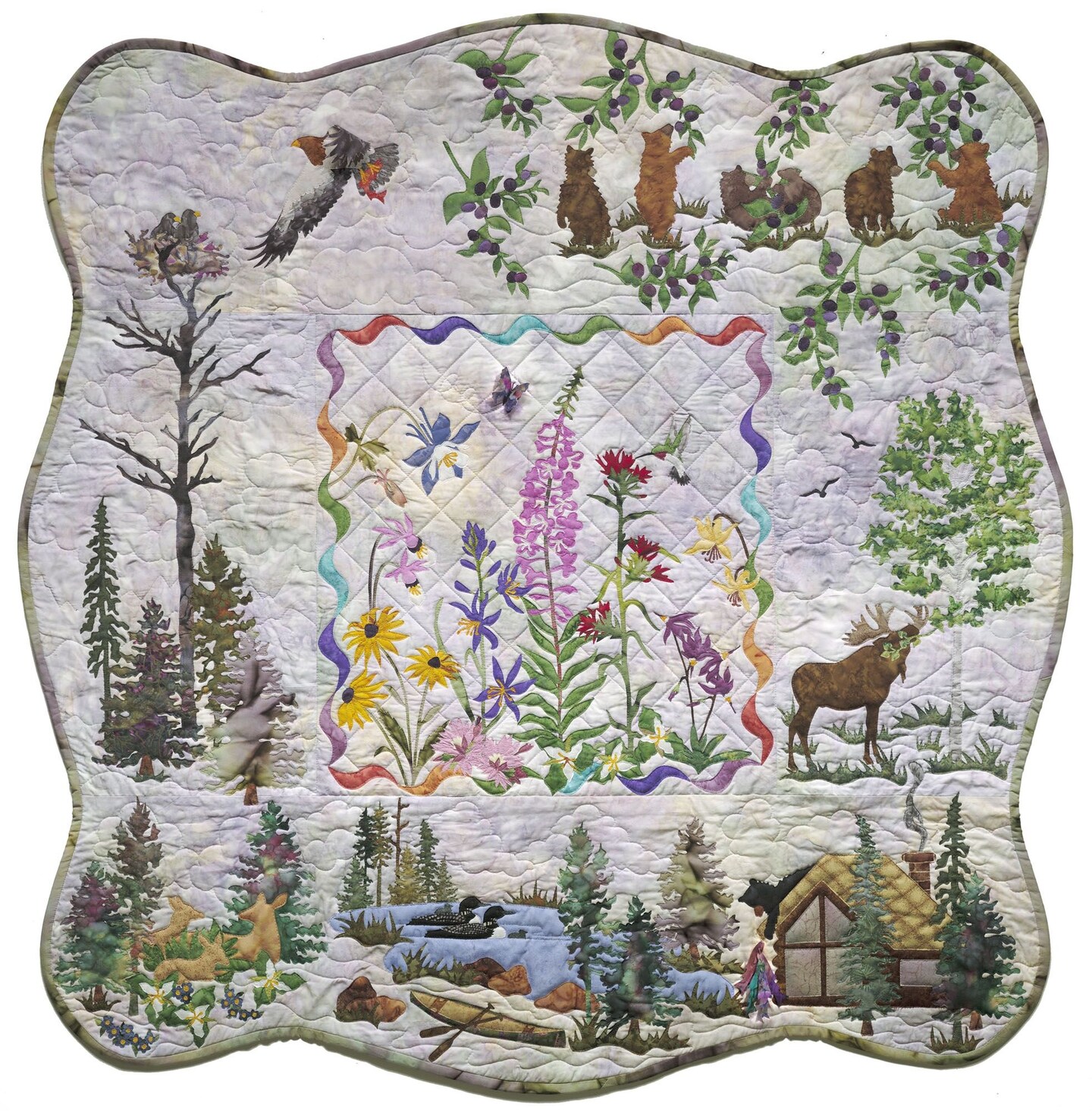 McKenna Ryan Spring is in The Air Palette a template Pattern for the edge design