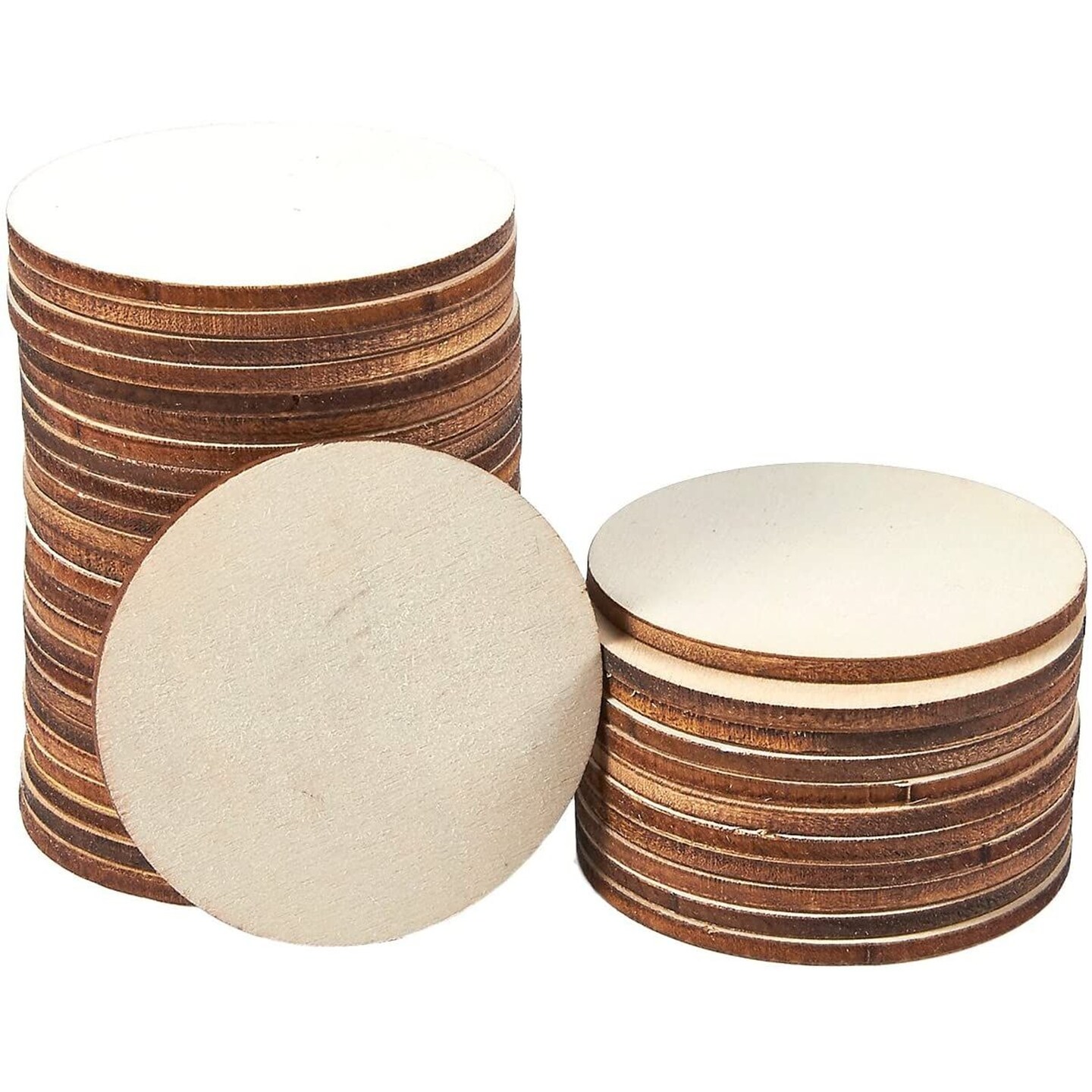 Juvale 8-pack Unfinished Wood Round Circle Cutouts, 12 Inch Wooden Discs  For Crafts Projects, Door Hangers, Wood Burning, Painting, Home Decor, 12  In : Target