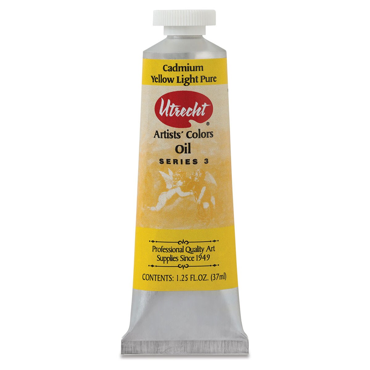 Utrecht Artists' Oil Paint - Cadmium Yellow Light, 37 ml tube