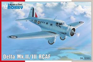 Special Hobby  1/72 Delta Mk.II/III RCAF 1/72