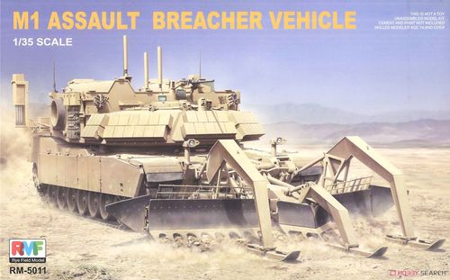 Ryefield  1/35 M1 Assault Breacher Vehicle Plastic Model