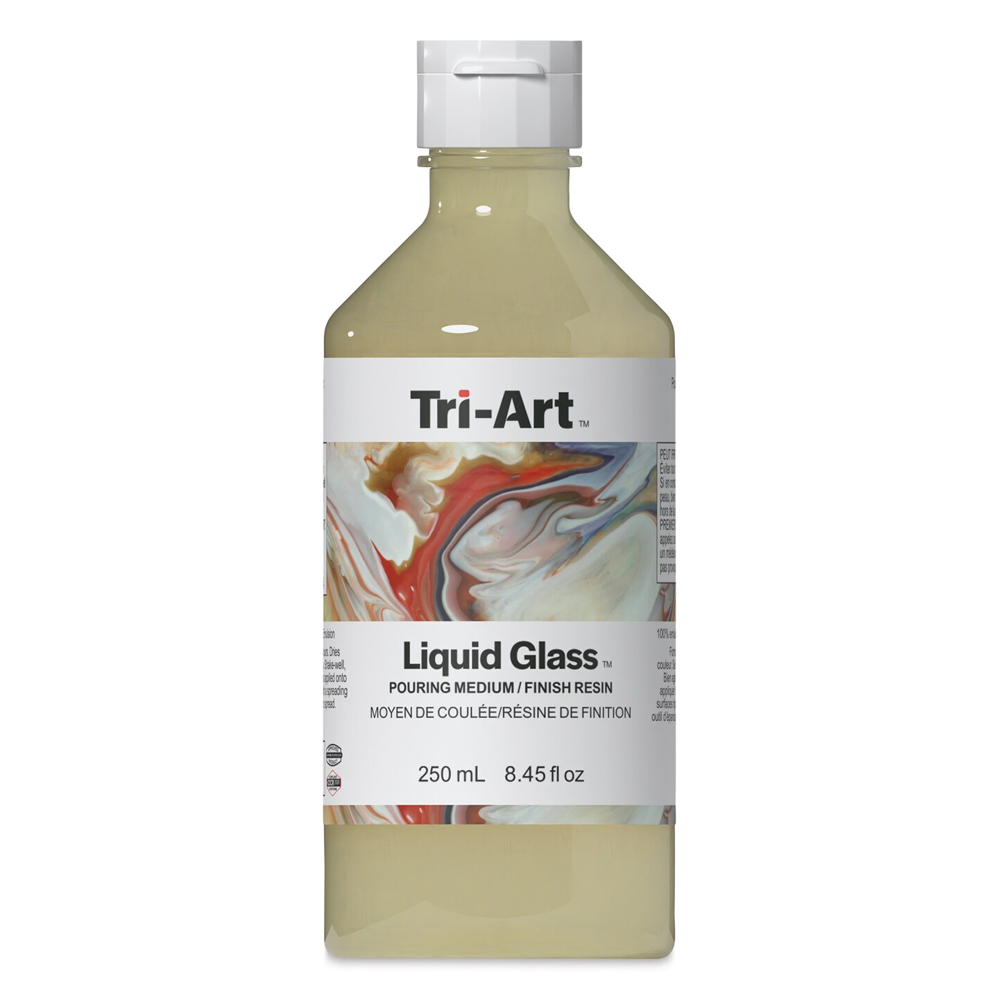 Tri-Art Liquid Glass Acrylic Pouring Medium - 250 ml