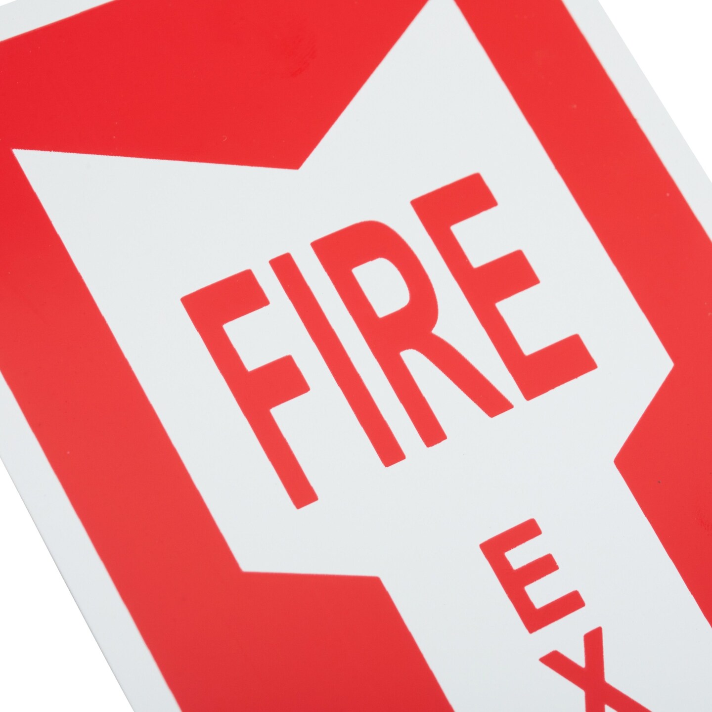 4 Pack Aluminum Fire Extinguisher Signs Stickers  for Office, Retail, Restaurants (3.9 x 11.75 In)